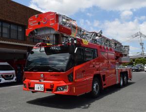 はしご付消防自動車
