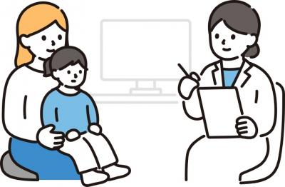 健診の絵