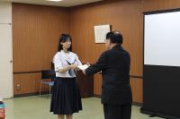 当選証書の交付